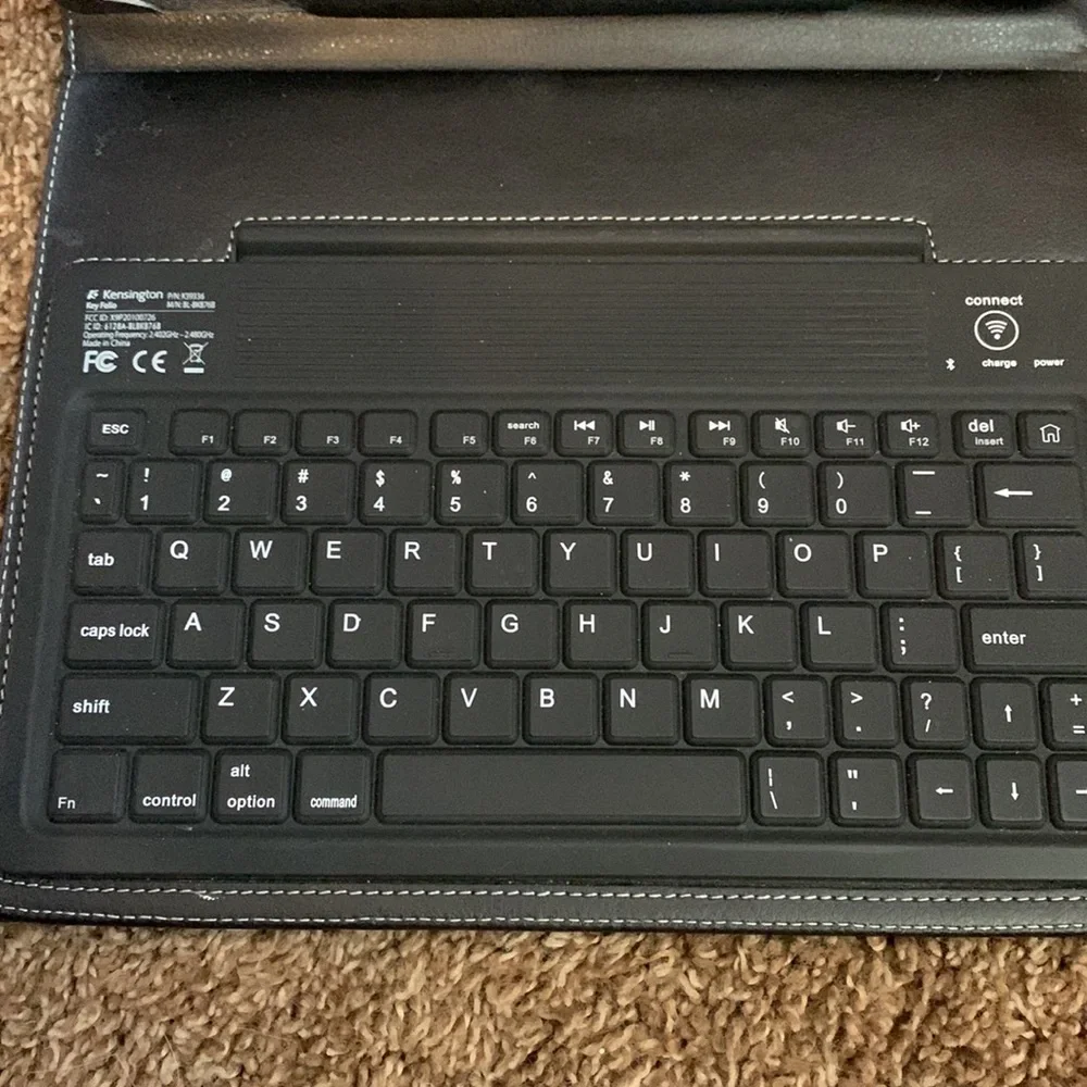 Black IPad case